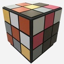 Présentoir Rubik's cube