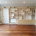 Bibliothèque en frêne