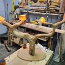 Lampadaire poirier palissé