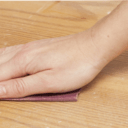 Stratégie de finition sur bois massif.