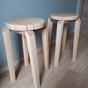 Duo de tabourets
