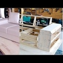 Fabrication d'un canapé