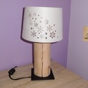 Lampes de chevet logs