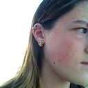 Boucle d'oreille en bois