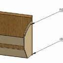 Meuble à chaussures 3 tiroirs + 1 placard