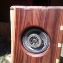 Enceinte en palette + test queue d'aronde