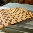 Planches en bois de bout