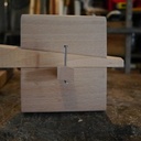 un clou affuté et c'est parti