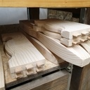 Tabouret coiffeuse baroque