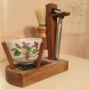 Support rasoir à l’ancienne