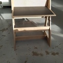 Bureau enfant évolutif, insipration chaise Tripp Trapp de chez Stokke