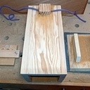 Un couple de nichoirs à mésange