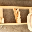 Etagère et porte-chapeaux déco