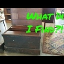 Vieille boite a outils de charpentier  (170 ans)