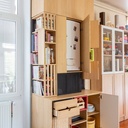 Meuble rangement cache-chaudière