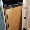 Poubelle de cuisine à sortie automatique