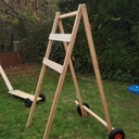 Chevalet de tir à l'arc mobile