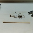 Meuble vide-poche / porte-gourdes pour van aménagé