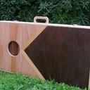 Un jeu de corn hole
