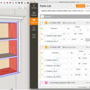 Material change does not effect the issue, if the thickness is changed back to 23/32" the parts will return to the same group