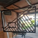 Ouverture mûr (claustra bois)