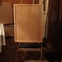 Tableau noir recto verso personnalisé avec prenons