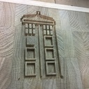 Planche à decouper TARDIS