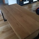 Table en chêne massif