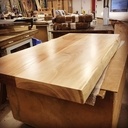 Plateau de table en platane