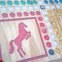 Jeux de petit chevaux en bois