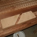 gabarit de défonçage de mes montants pour les lames.(je l'ai expliquer en détail dans un de mes commentaires