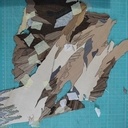 Marqueterie - Ma montagnette - 60cm x 39cm