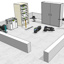 Représentation atelier en 3D