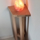 Tablette d'angle faite de chutes