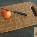 Planches à découper en bois de bout