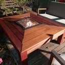 Table basse brasero...