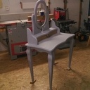 Une coiffeuse en Chêne .