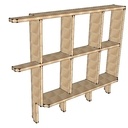 Garde-corps bibliotheque