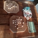 Solitaire (jeux) en chêne pour offrir.