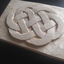 Nœud celtique en sculpture