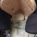 Porte selles en douglass