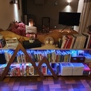 Une bibliotheque "montagne"