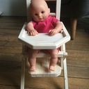 Une chaise (pas si) haute