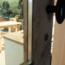 Porte coulissante pour l'atelier