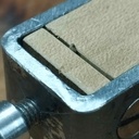 Détail de la "pointe" en place