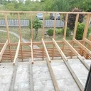 Une partie de la structure porteuse