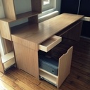 Ensemble bureau et bibliothèque