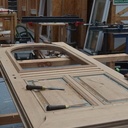 Porte d'entreé inspiration art déco