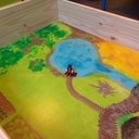 Coffre sous lit pour enfant