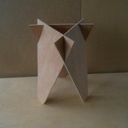 Tabouret démontable